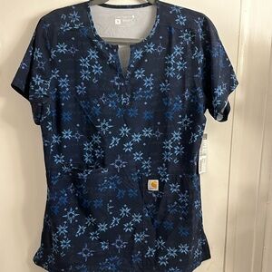 Carhartt scrub top small